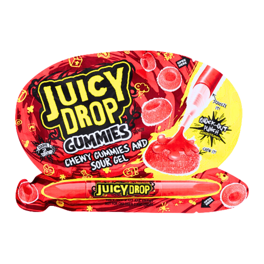 Juicy Drop Gummies Knock Out Punch 57g Snack Centric 