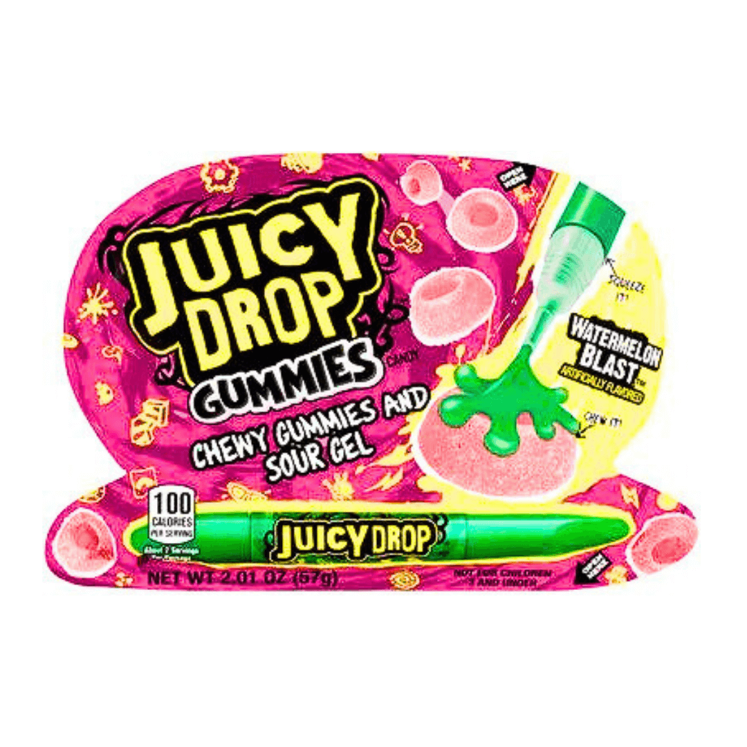 Juicy Drop Gummies Watermelon Blast 57g Snack Centric 