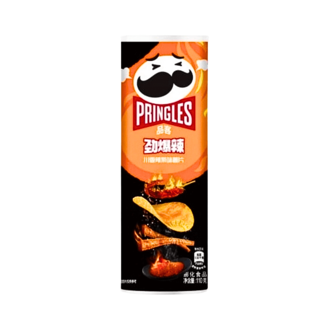 Pringles Super Hot: Spicy Strips (China) - 110g