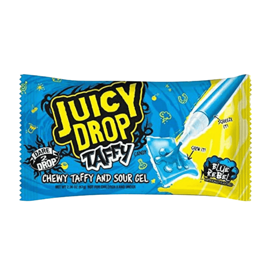 Juicy Drop Taffy: Blue Rebel 67g