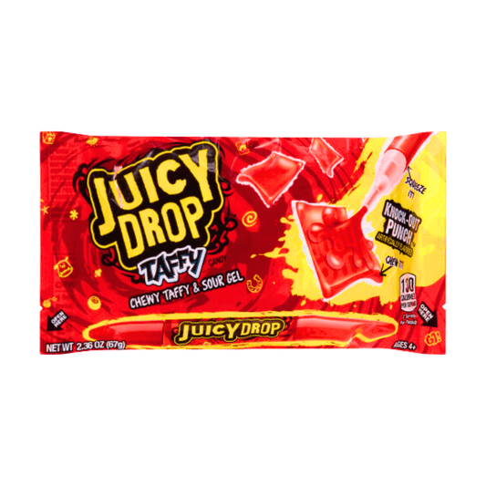 Juicy Drop Taffy: Knock Out Punch 67g