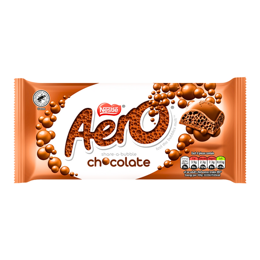 Aero Share-a-bubble chocolate UK