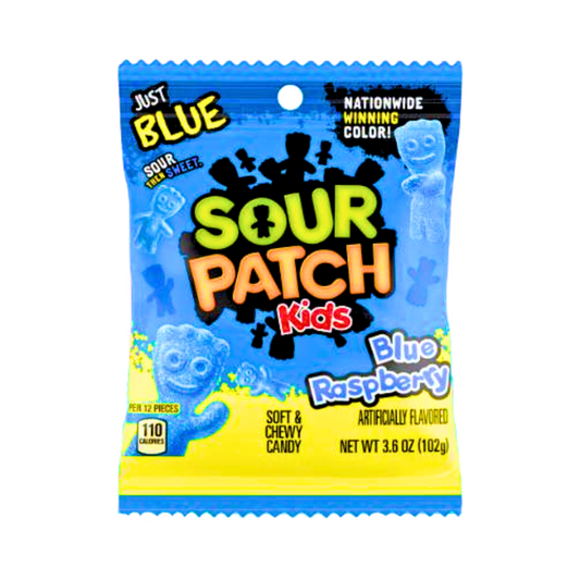 Blue Raspberry Sour Patch Kids 