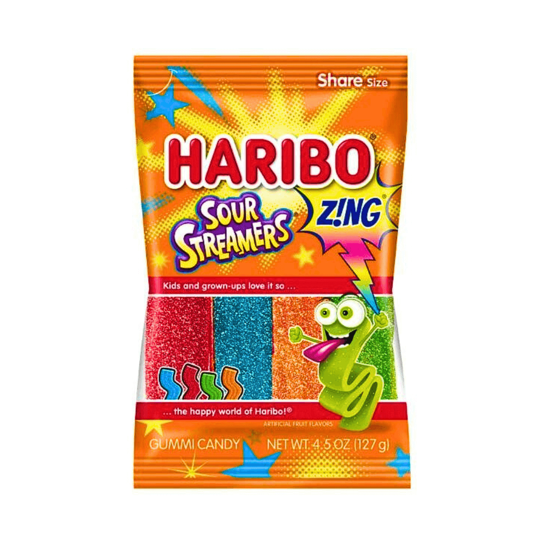 Haribo Sour Streamers 127g Germany