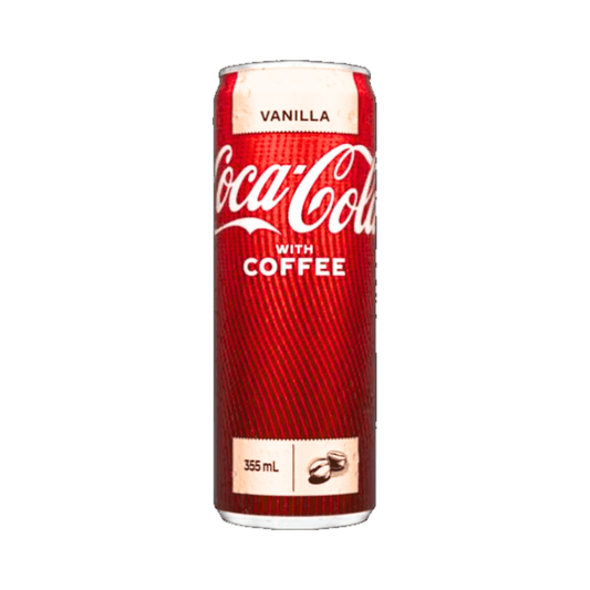 Coca Cola Vanilla Coffee. 355ml of vanilla coffee flavored coco cola. 