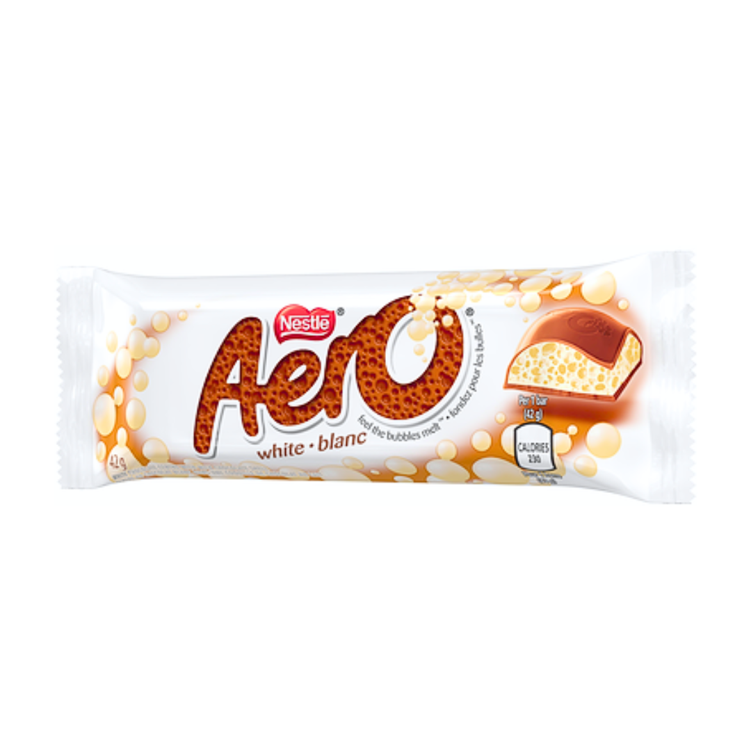 White chocolate Aero bar canadian