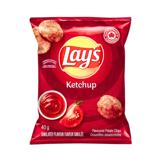 Lay's Ketchup Chips 40g Canadian
