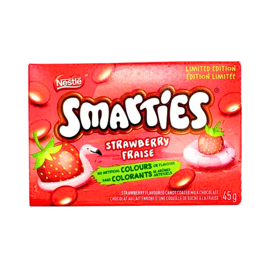 Smarties Strawberry (CA) – 45g